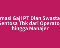 Estimasi Gaji PT Dian Swastatika Sentosa Tbk dari Operator hingga Manajer