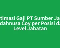 Estimasi Gaji PT Sumber Jaya Indahnusa Coy per Posisi dan Level Jabatan