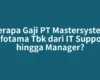 Berapa Gaji PT Mastersystem Infotama Tbk dari IT Support hingga Manager?