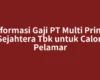 Informasi Gaji PT Multi Prima Sejahtera Tbk untuk Calon Pelamar