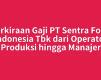 Perkiraan Gaji PT Sentra Food Indonesia Tbk dari Operator Produksi hingga Manajer