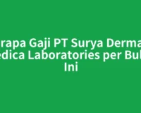 Berapa Gaji PT Surya Dermato Medica Laboratories per Bulan Ini