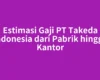 Estimasi Gaji PT Takeda Indonesia dari Pabrik hingga Kantor